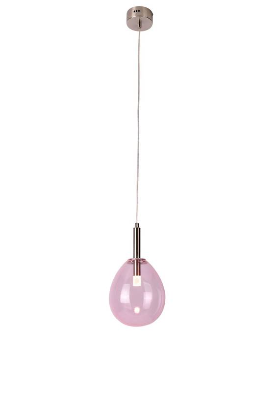 Závesná lampa BALON LED 1x6W Candellux Ružová