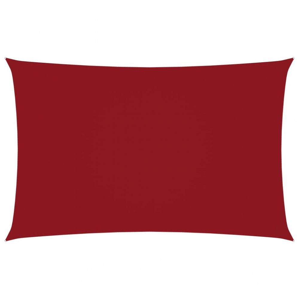 Stínící plachta obdélníková 5 x 8 m oxfordská látka Dekorhome Červená