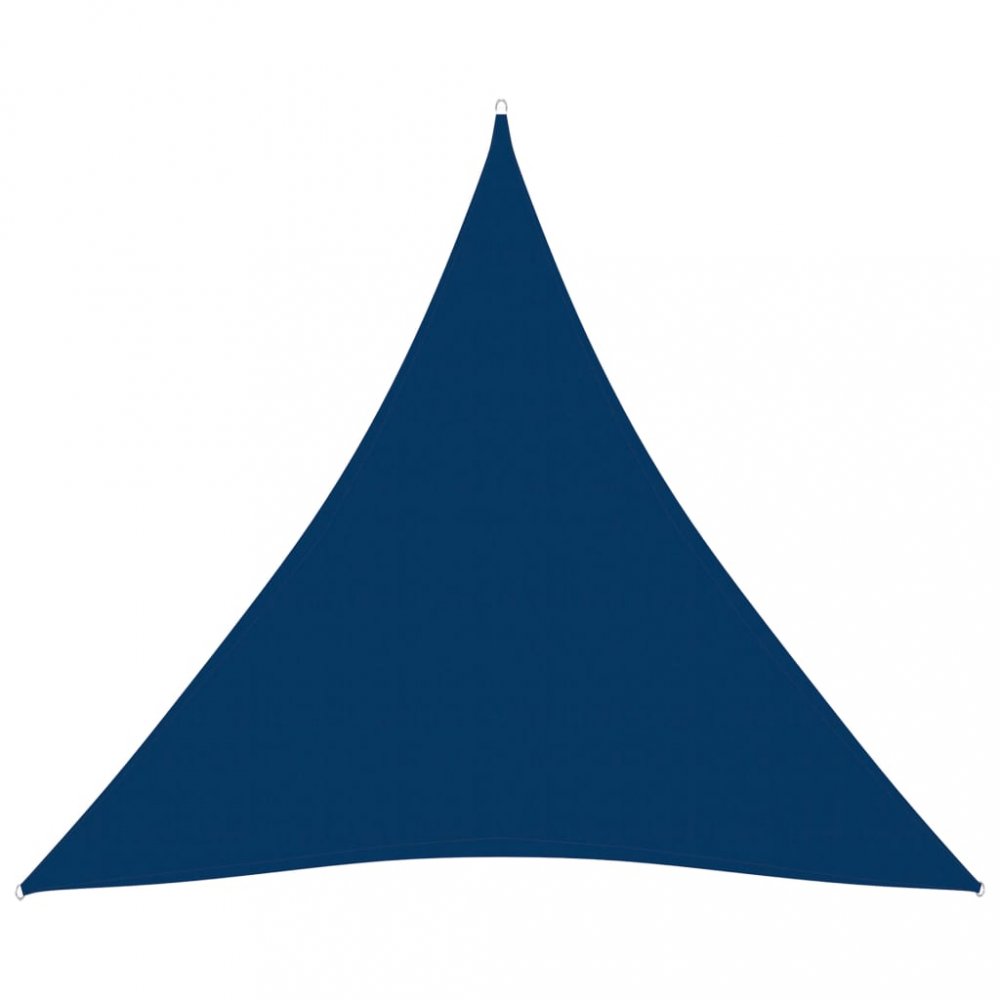 Stínící plachta trojúhelníková 4 x 5 x 5 m oxfordská látka Dekorhome Modrá