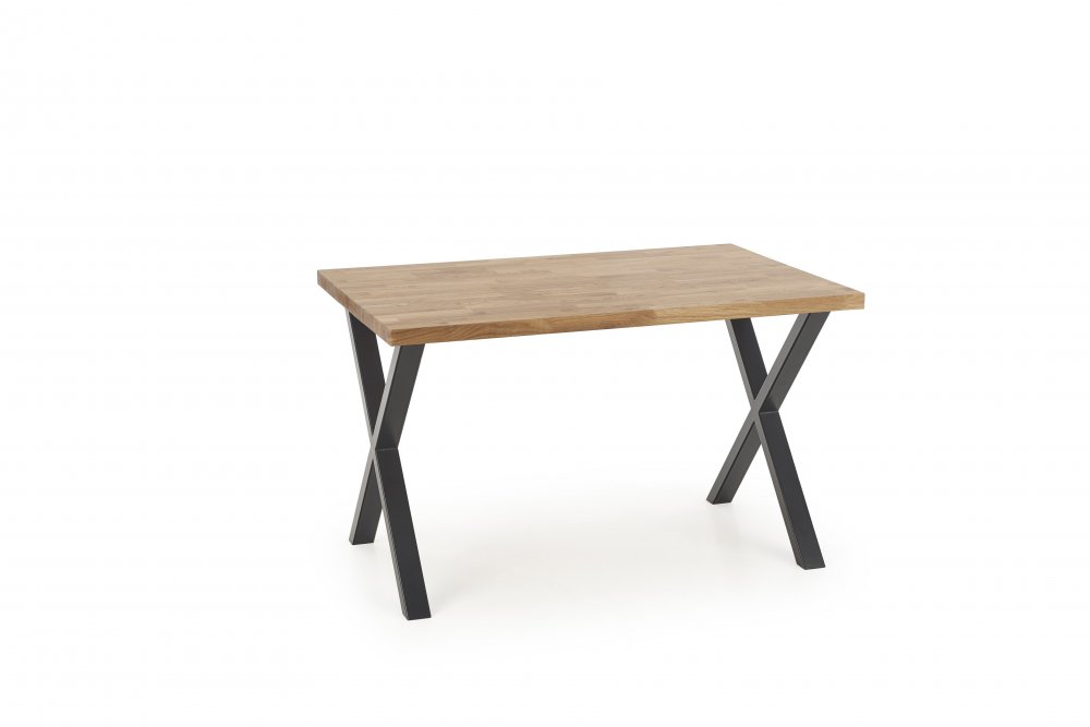 Jedálenský stôl APEX masívny dub Halmar 120x78 cm