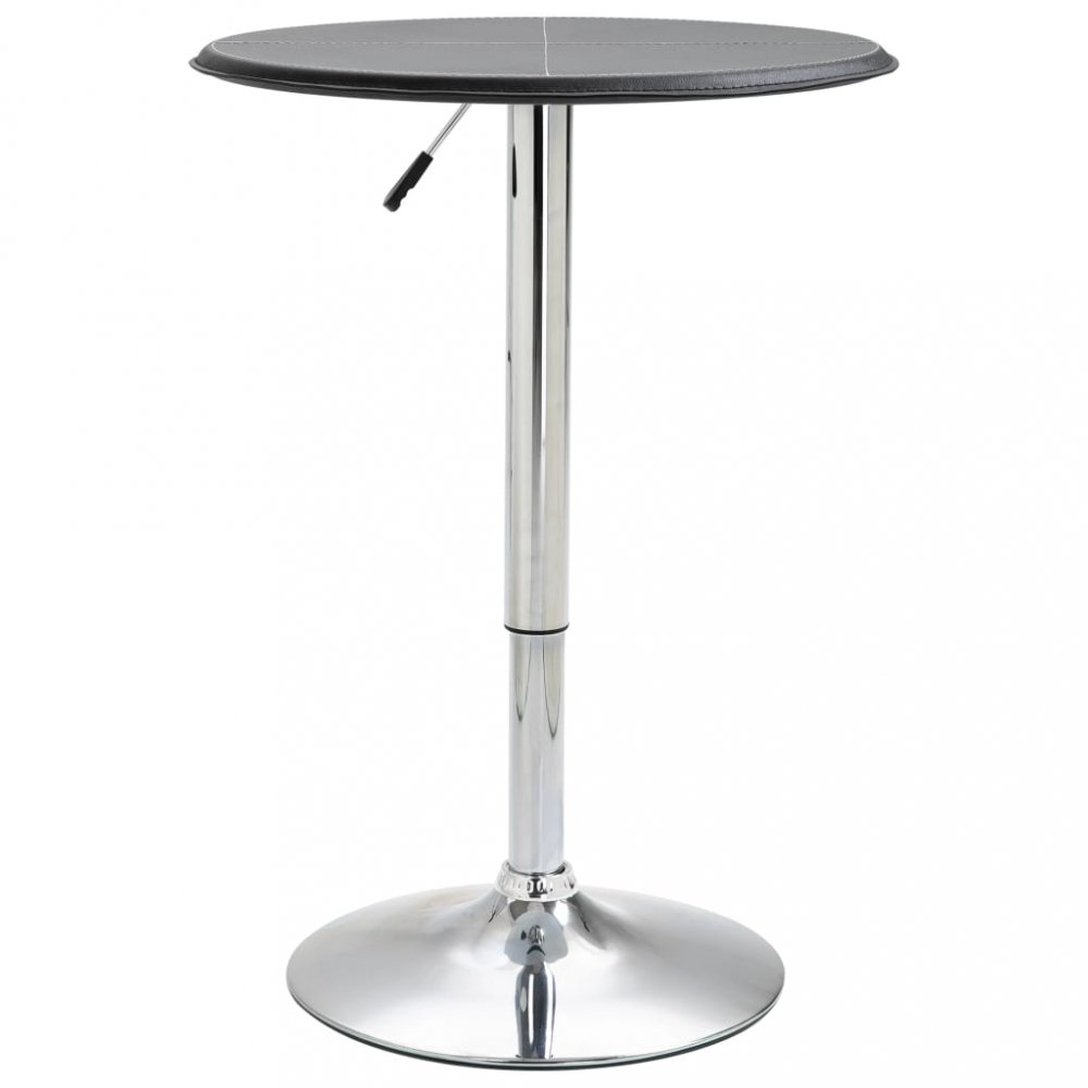 Barový stůl Ø 60 cm Dekorhome Černá