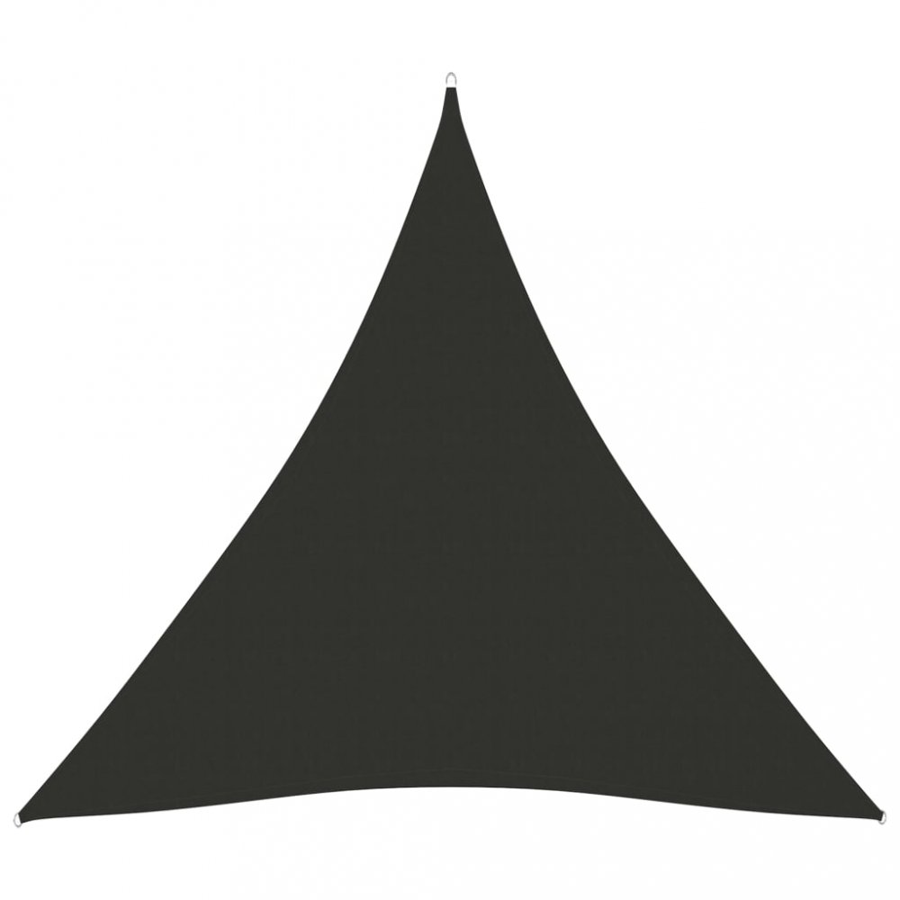 Plachta proti slnku oxfordská látka trojuholník 3,6 x 3,6 x 3,6 m Dekorhome Antracit