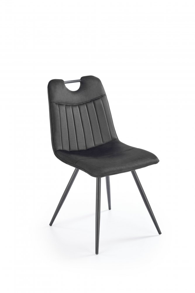 Jedálenská stolička K521 Halmar Čierna
