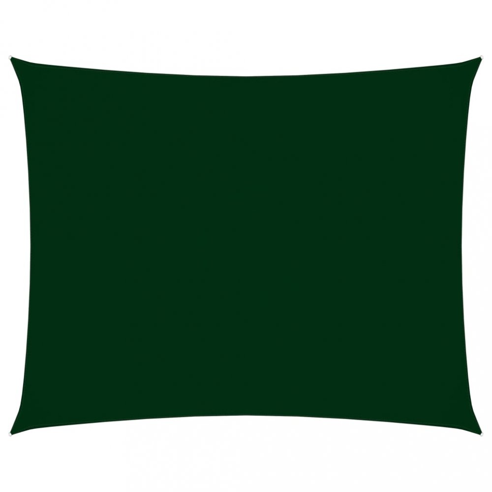 Tieniaca plachta obdĺžniková 2 x 3 m oxfordská látka Dekorhome Tmavo zelená
