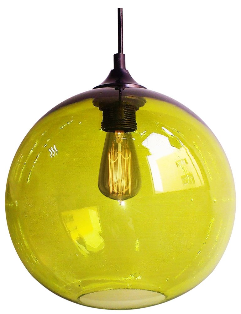 Závěsná lampa EDISON Z Candellux Zelená