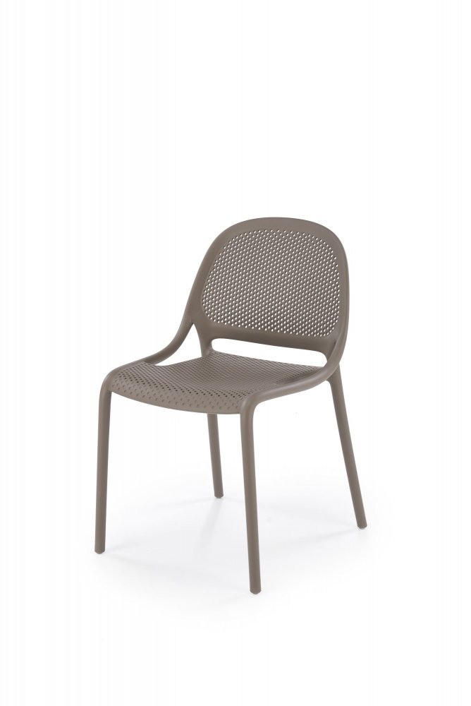 Stohovatelná jídelní židle K532 Halmar Khaki