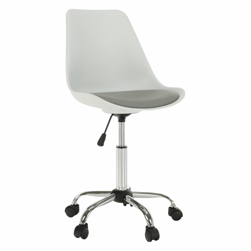 Kancelářská židle DARISA NEW Tempo Kondela Bílá / šedá