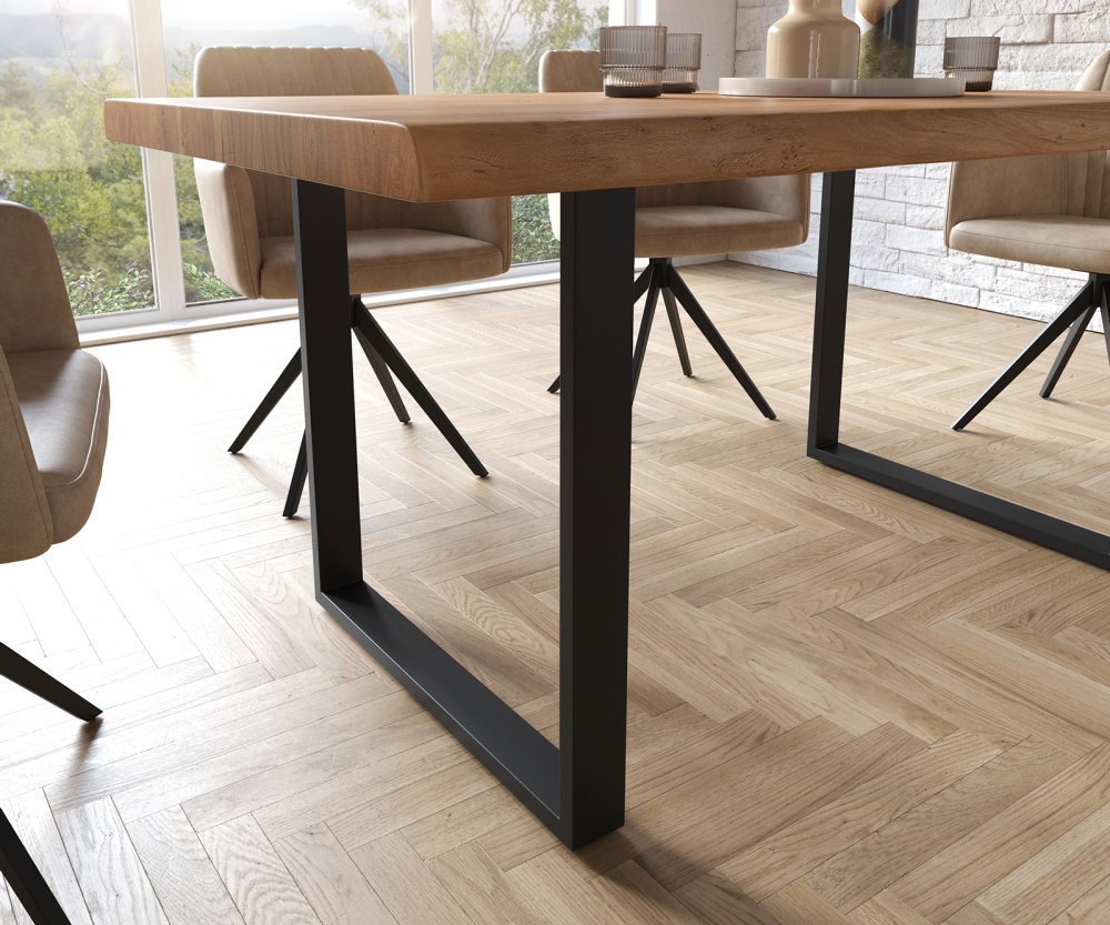 Jídelní stůl Edge 160x90 cm XL přírodní akácie live Obrázek