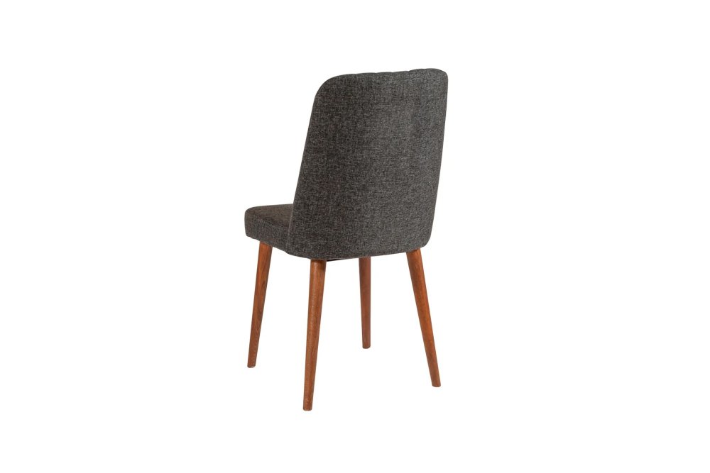 Jídelní set s rozkládacím stolem a židlemi (3 kusy) Vina 1053 - Walnut, Anthracite (obrázek 6)