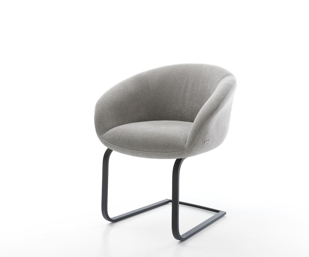 Jedálenská stolička Vinka-Flex s opierkami texturovaná látka mäkký