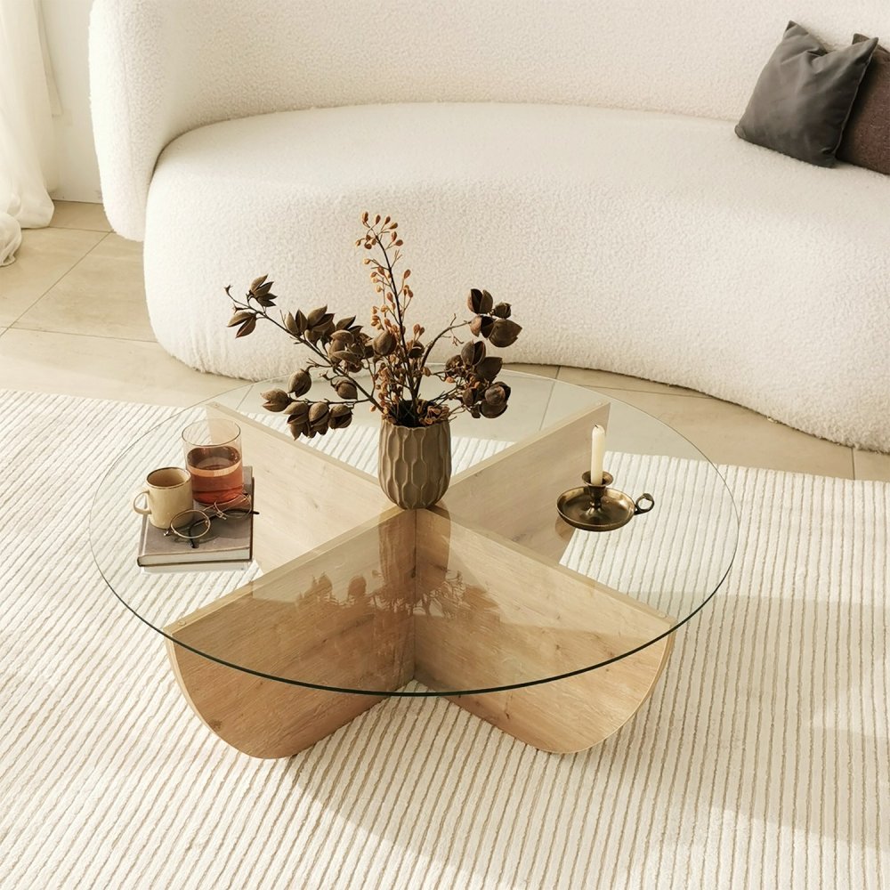Konferenční stolek Lily - Sapphire Oak (obrázek 9)