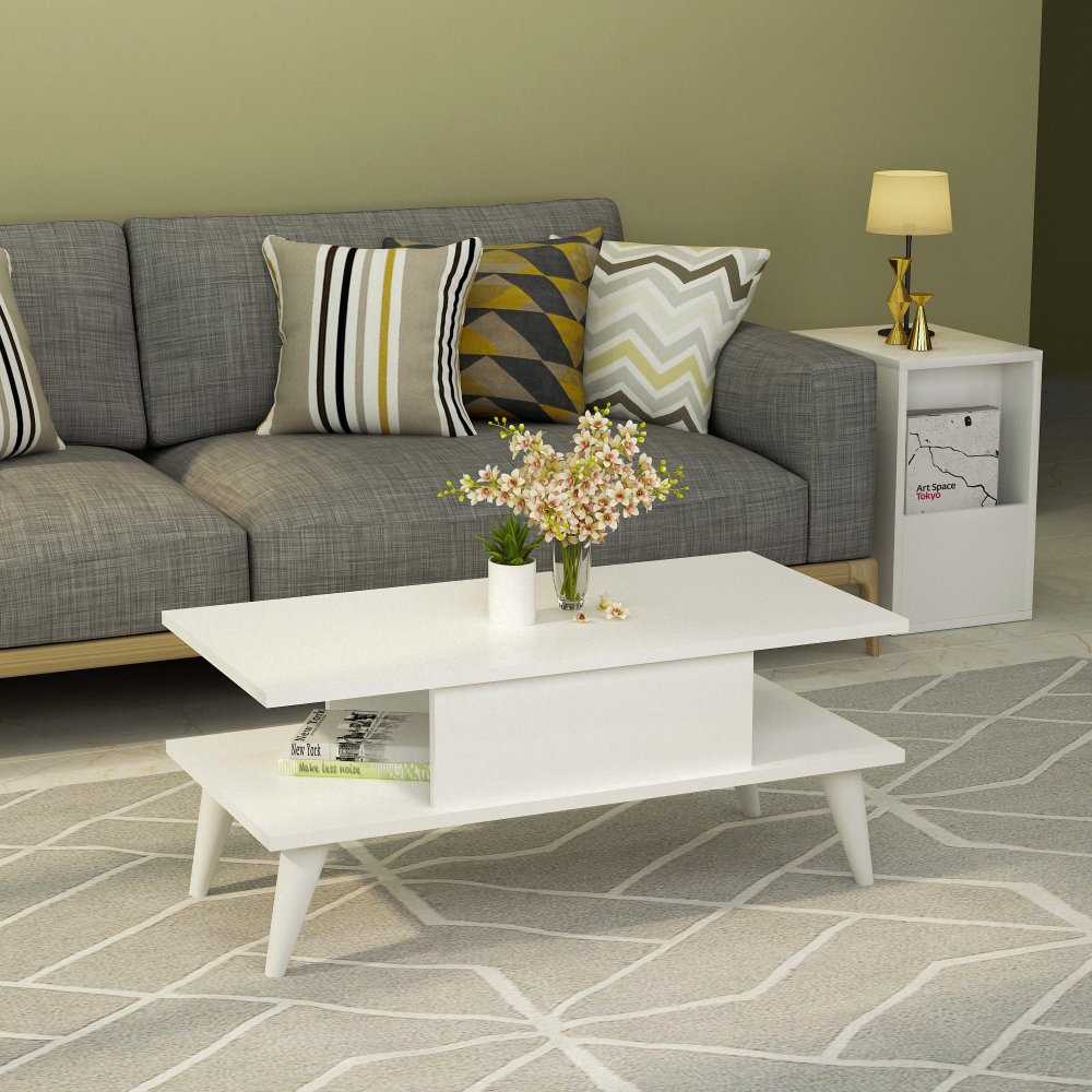 Konferenčný stolík Beta - White