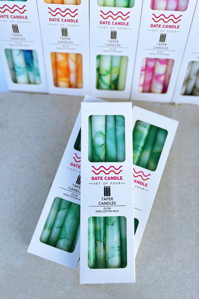 Sviečka Date Candle - Green