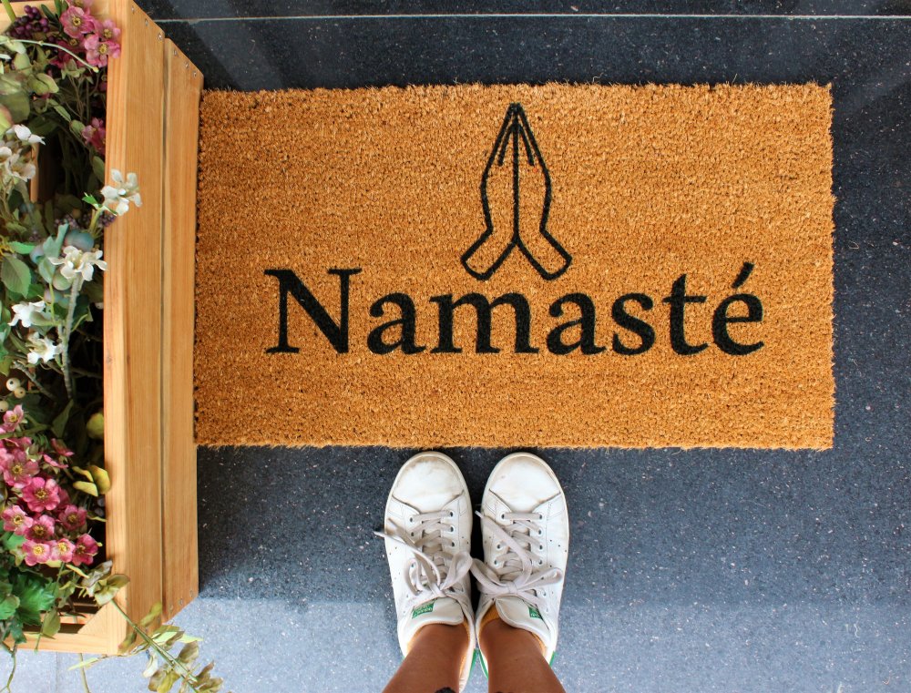 Coco Doormat Namaste