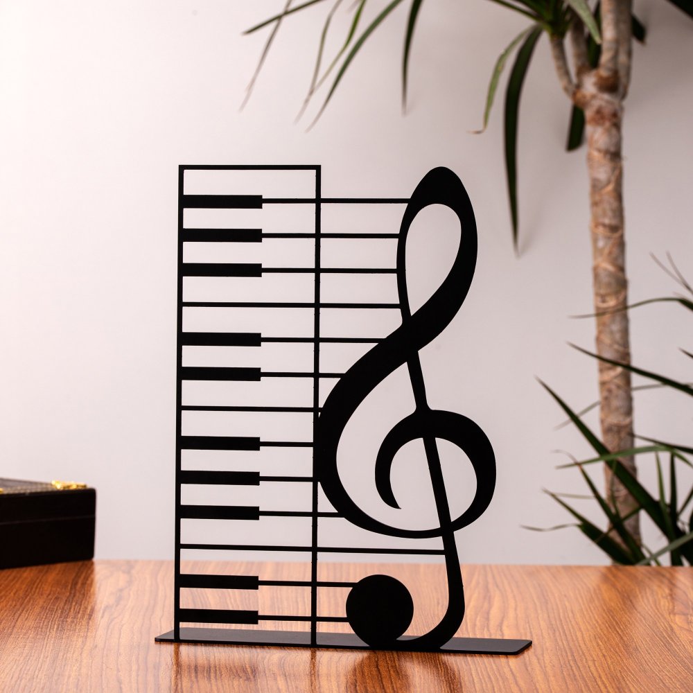 Dekoratívny predmet Left Key - Black