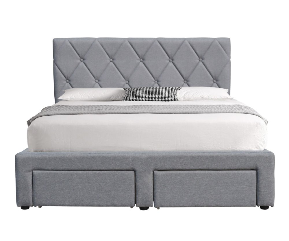 Postel Betina 160 popelavě šedá Obrázek