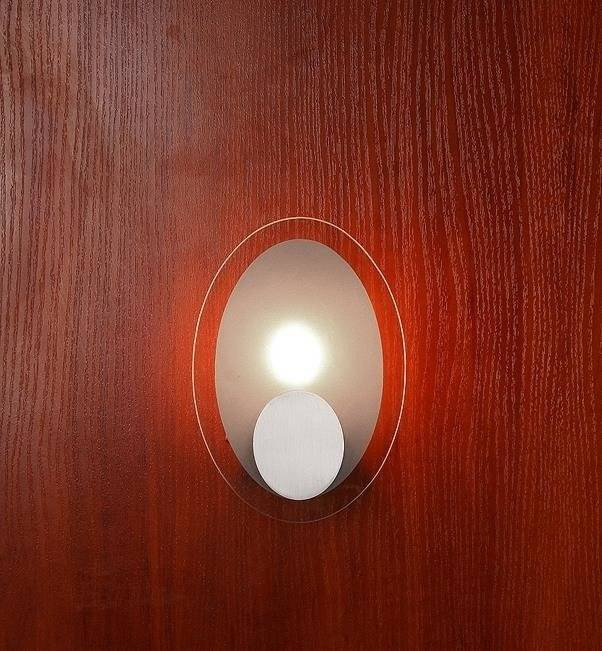 Nástenná lampa matná 1xG9 18cm Karat oválna nikel