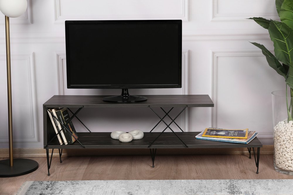 TV stolík Street - Dark Brown
