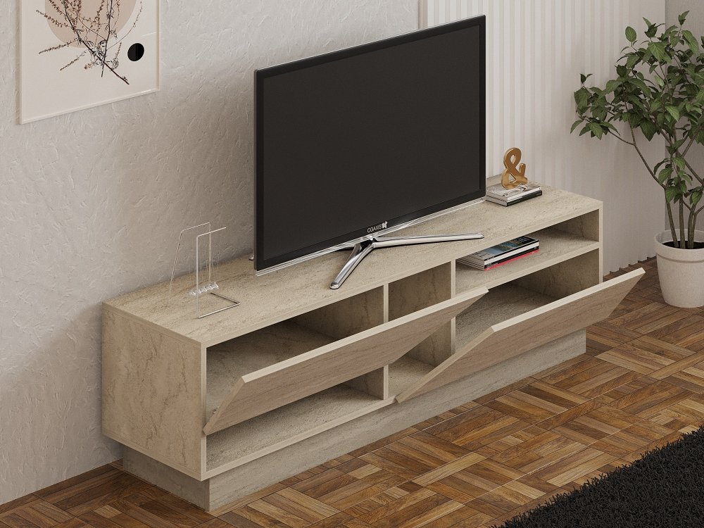 TV stolík Koza - Travertine