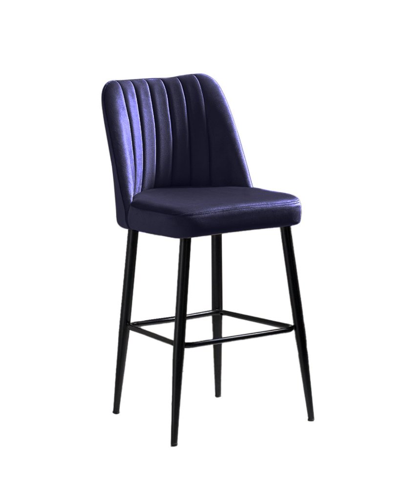 Bar Stool Set (2 Pieces) Vento - Sax Blue (obrázek 3)