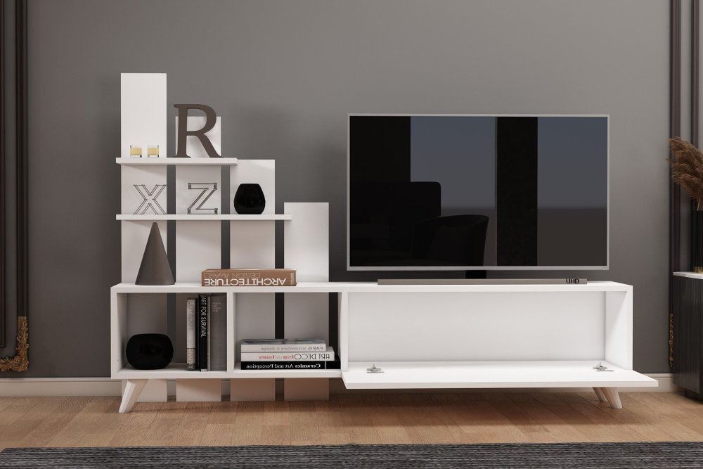 TV stolek Vale - White (obrázek 5)