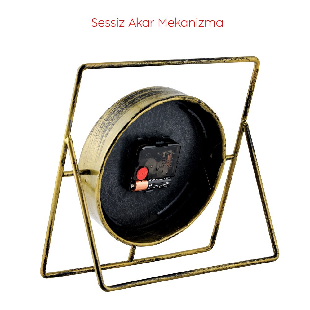 Dekorativní hodiny Metallo - Gold (obrázek 4)