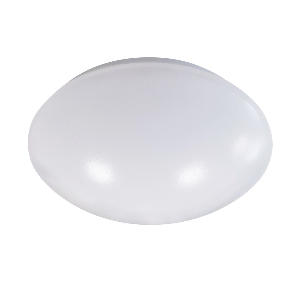 Levně BELINA LAMPA SUFITOWA PLAFON 25,5CM 18W LED 4000K KLOSZ BIAŁY