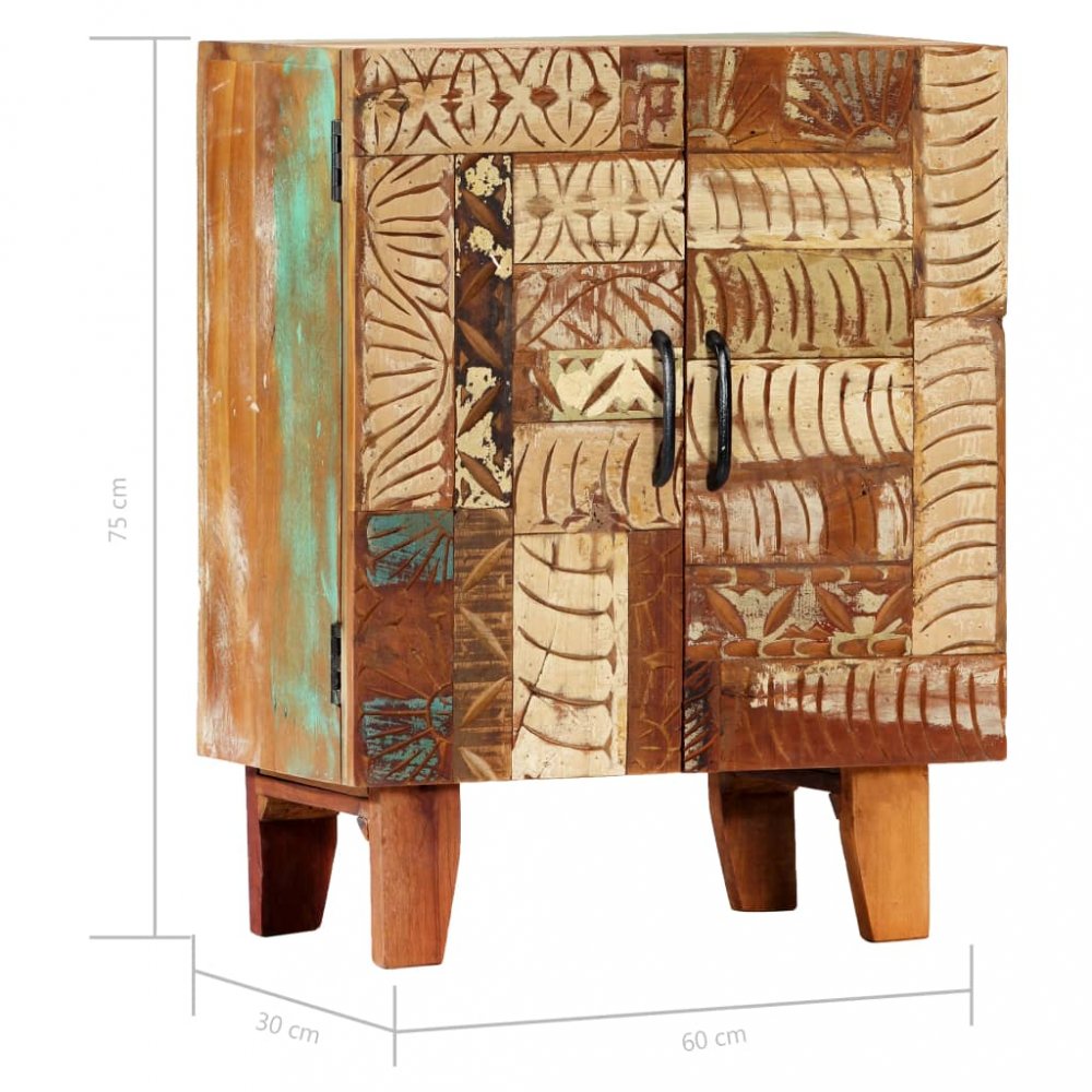 Komoda recyklované dřevo Dekorhome Obrázek