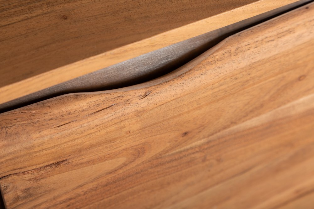 Komoda ATHAMÁS Dekorhome Hnědá Obrázek