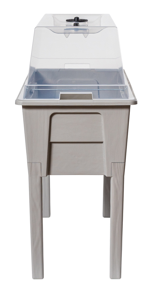 Vyvýšený květináč NIAGARA Rojaplast Světle šedá Obrázek