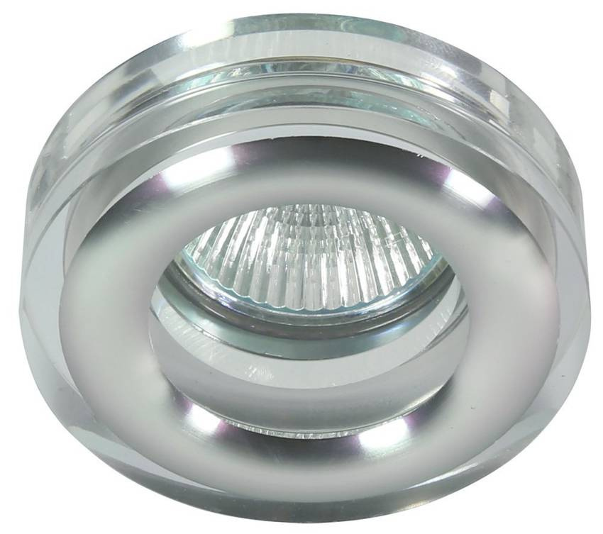 Stropné svietidlo, bezfarebné, okrúhle, sklenené, MR16, 50W, SK-81