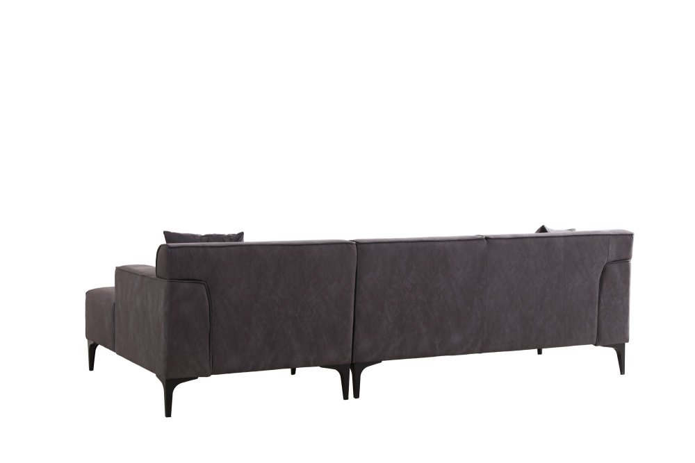 Rohová sedací souprava New Petra R Corner - Anthracite (obrázek 4)