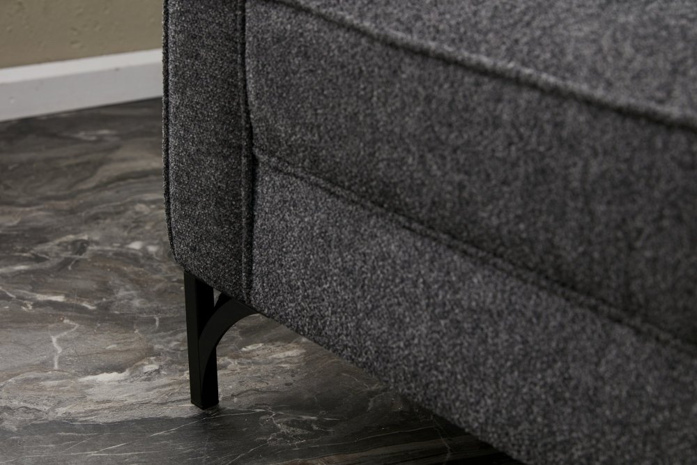 Rohová sedací souprava Berlin Right - Anthracite, Black (obrázek 9)