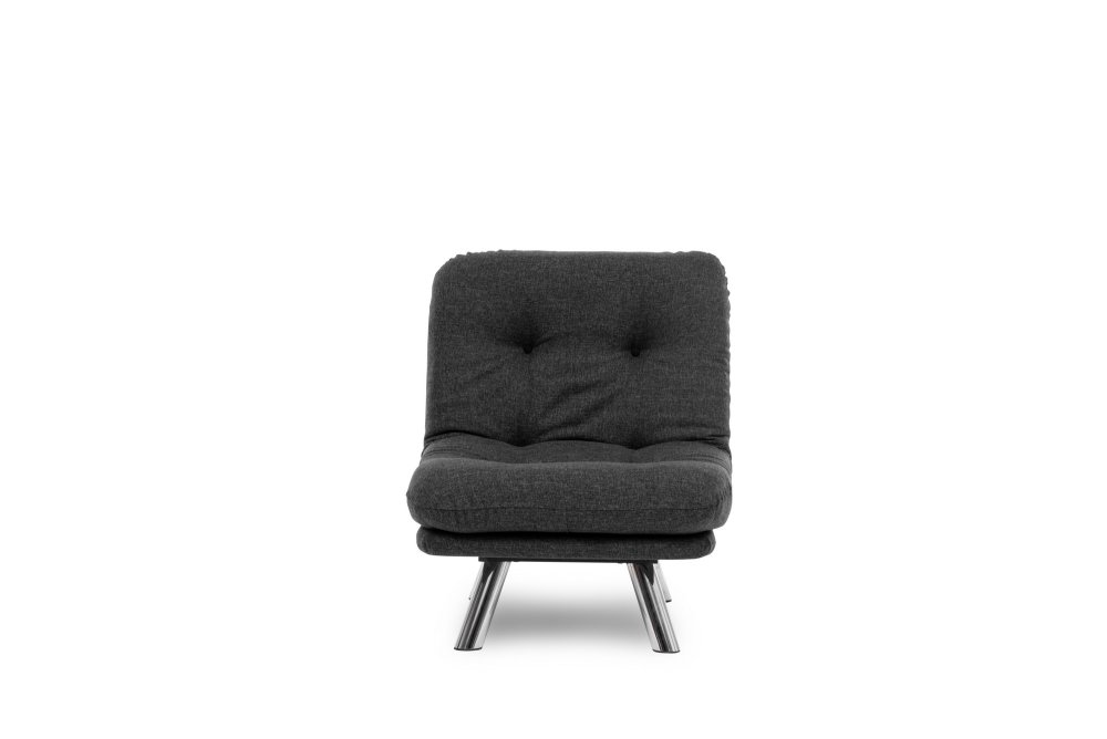 Rozkládací křeslo Misa Small Solo - Dark Grey (obrázek 8)