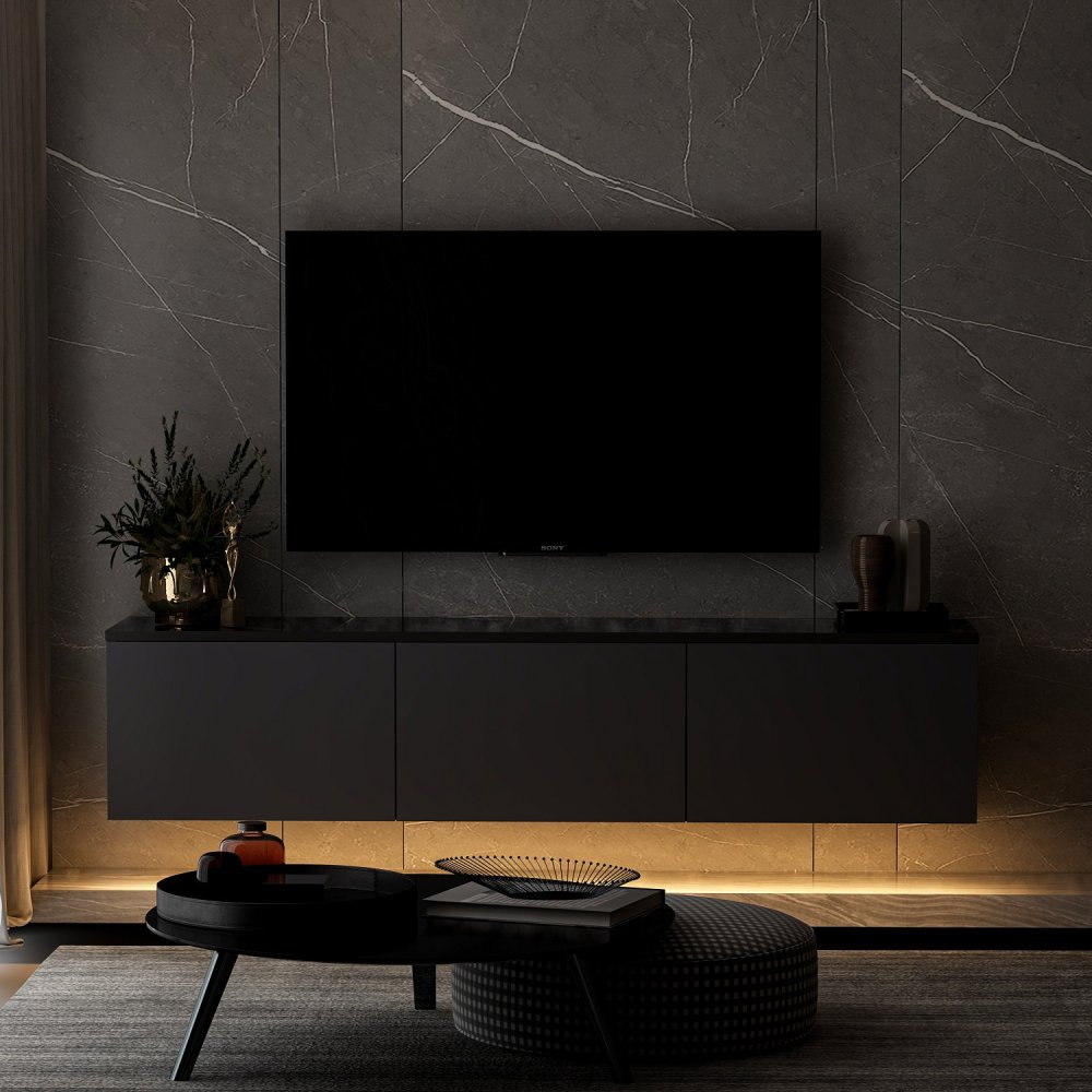 TV stolek Neon Illuminated - Anthracite (obrázek 16)