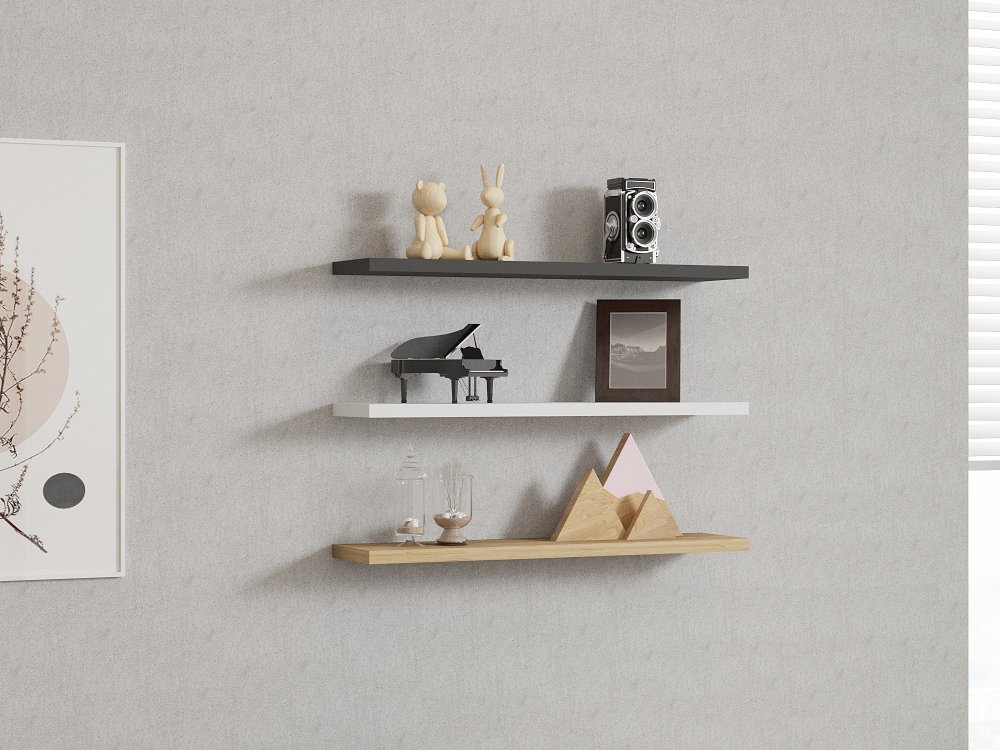 Nástenná polica Boss - Multicolor