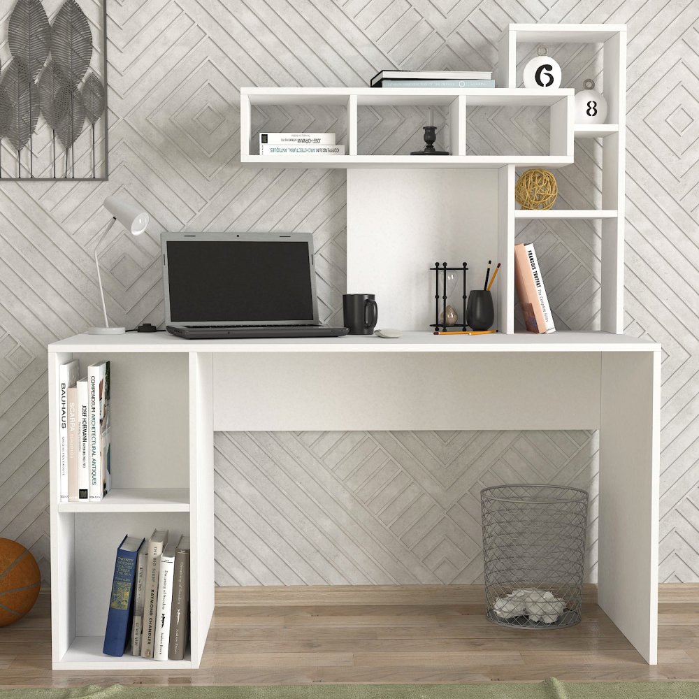 Psací stůl Coral - White (obrázek 7)