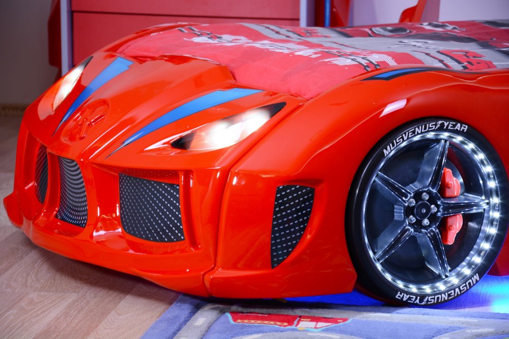 Car Bed Mnv3 - Red (obrázek 9)