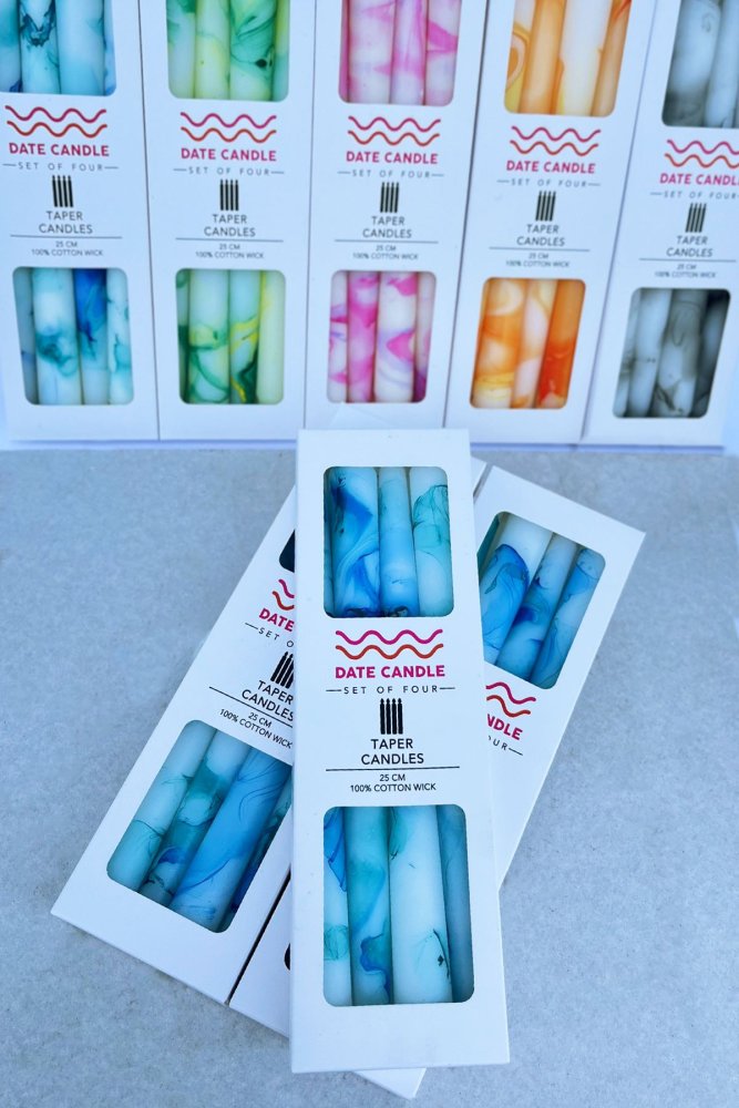 Sviečka Date Candle - Blue