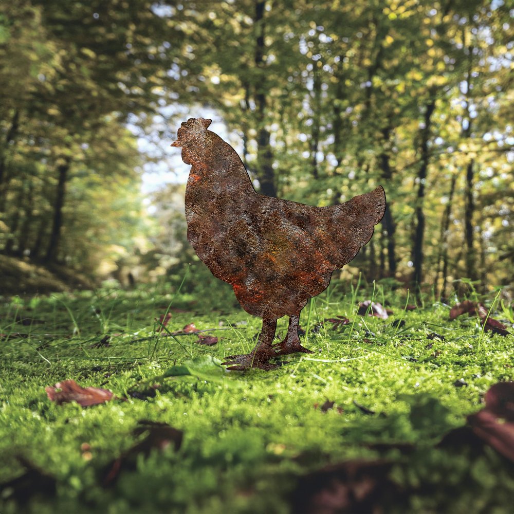 Záhradná dekorácia Chicken -A 01