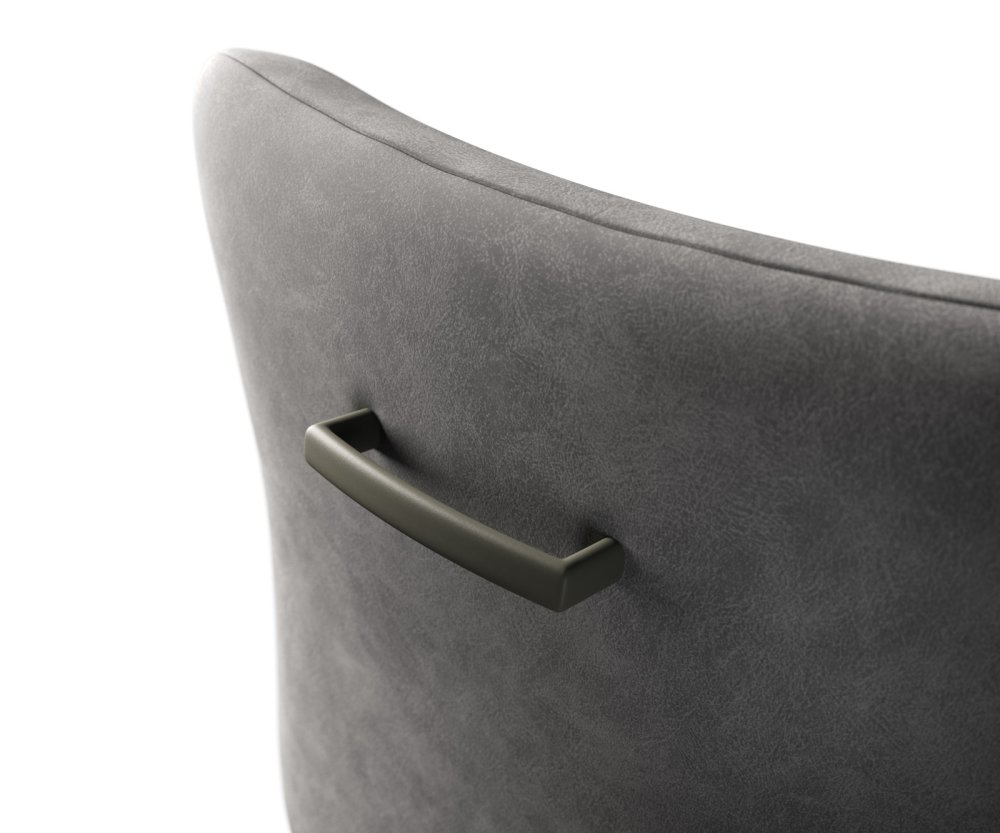 Barová židle Flex-Flach kov titanová barva