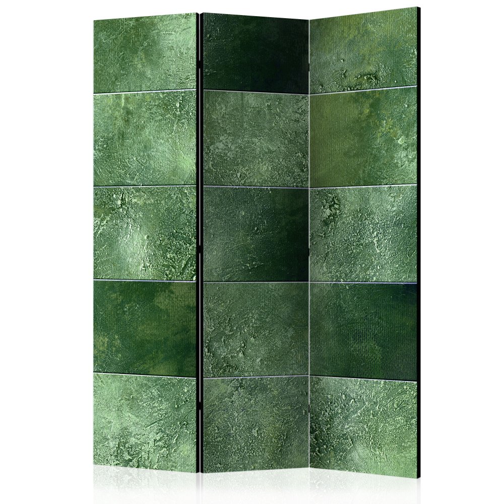 Paraván Green Puzzle Dekorhome 135x172 cm (3-dílný),Paraván Green Puzzle Dekorhome 135x172 cm (3-dílný)