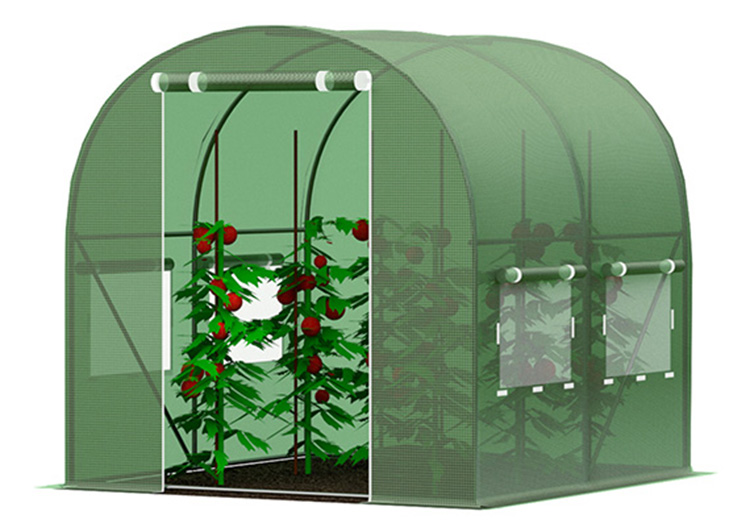 Záhradný fóliovník 2x2m zelená