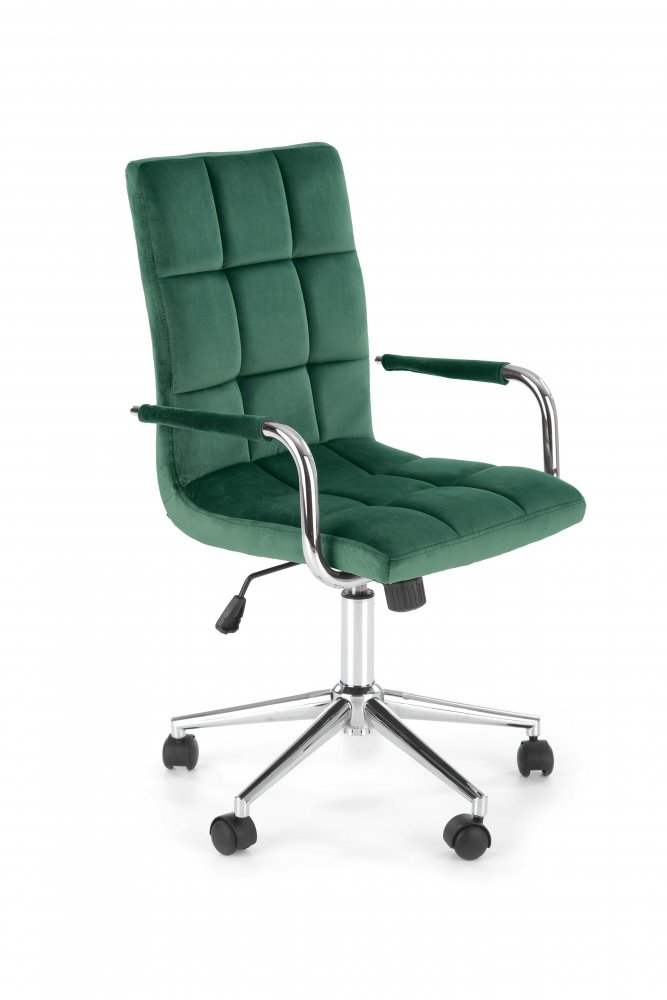 Kancelářská židle GONZO 4 Halmar Tmavě zelená