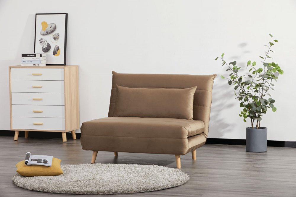 Rozkládací pohovka SPIKE II Signal Šedá Obrázek