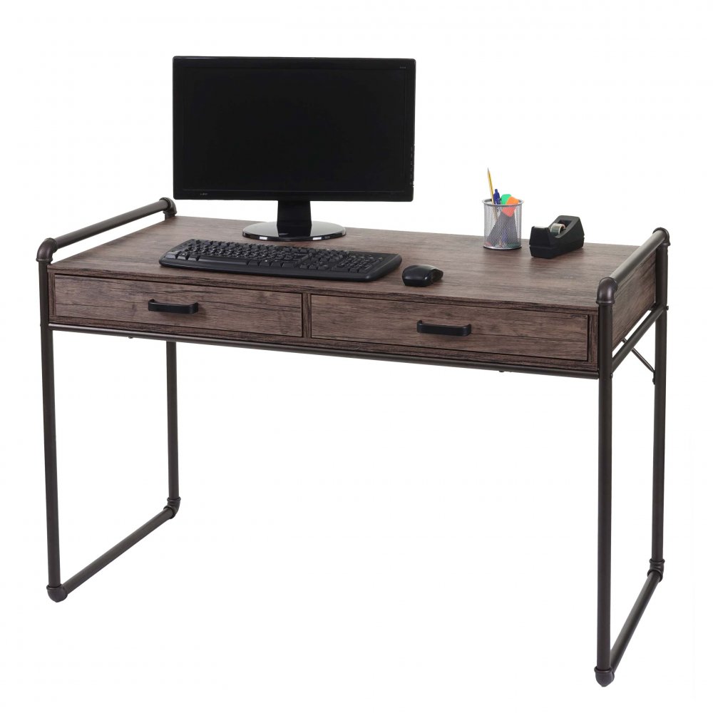E-shop Písací stôl s úložným priestorom Dekorhome