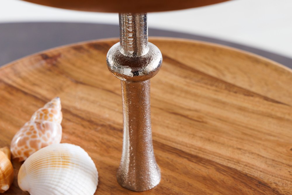 Etažér 3 patra PURIGA Dekorhome Obrázek