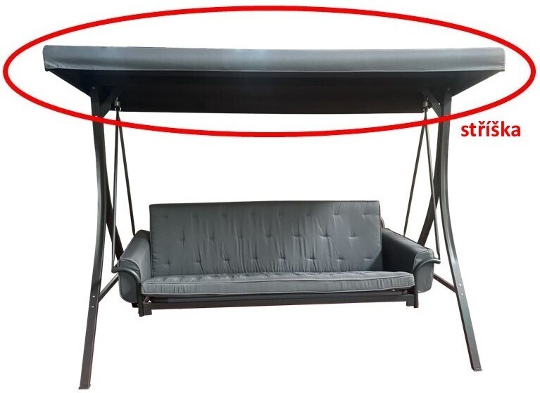 Strieška k hojdačke MADRID ROJAPLAST