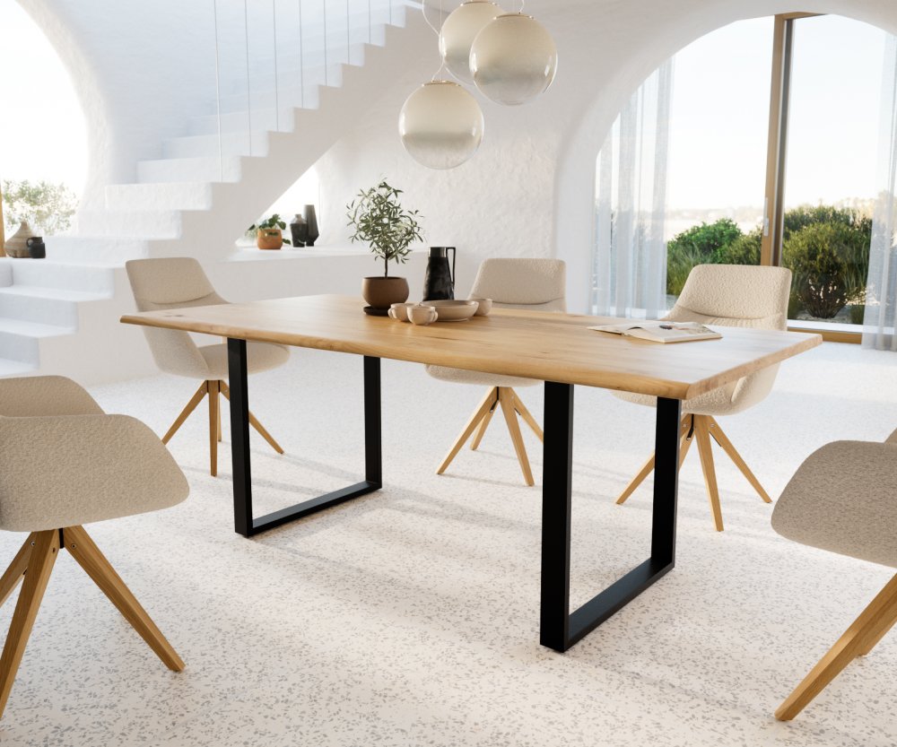 Jídelní stůl Edge 200x100 cm přírodní dub