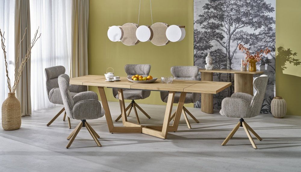 Rozkladací jedálenský stôl MASSIVE 3 Halmar